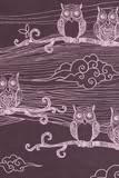Bubo Owls – Candy Pop Long Cardigan - Woven Baby S / Standard (Light Purple Background Bubo Owls – Candy Pop		)-S / Reverse (Dark Purple Background Bubo Owls – Candy Pop		)-M / Standard (Light Purple Background Bubo Owls – Candy Pop		)-M / Reverse (Dark Purple Background Bubo Owls – Candy Pop		)-L / Standard (Light Purple Background Bubo Owls – Candy Pop		)       #