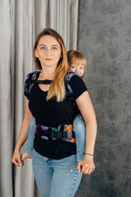 LennyPreschool Carrier, jacquard weave 100% cotton - JURASSIC - NEW ERA (grade B) - Woven Baby Preschool   lenny_preschool    #