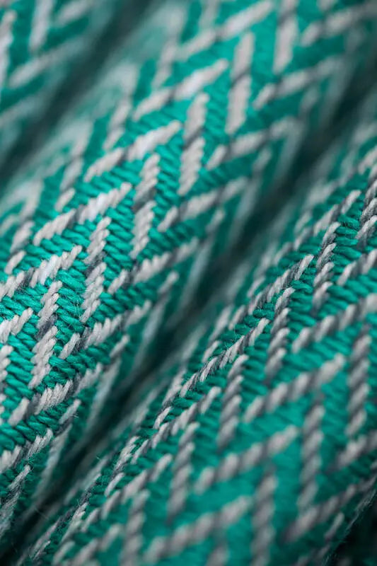 Lenny Buckle Onbuhimo PRO baby carrier, herringbone weave (100% cotton) - LITTLE HERRINGBONE OMBRE GREEN - Woven Baby Preschool   buckle_onbu_pro_carriers    #