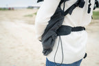 Cover for baby carrier/wrap - Softshell - Grey - Woven Baby    babywearing_cover    #