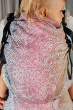 LennyPreschool Carrier, jacquard weave 100% cotton - WILD WINE - VINEYARD - Woven Baby Preschool   lenny_preschool    #