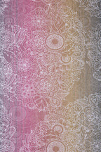 LennyTwin Carrier, jacquard weave 100% cotton - WILD WINE - VINEYARD - Woven Baby Standard   lenny_twin    #