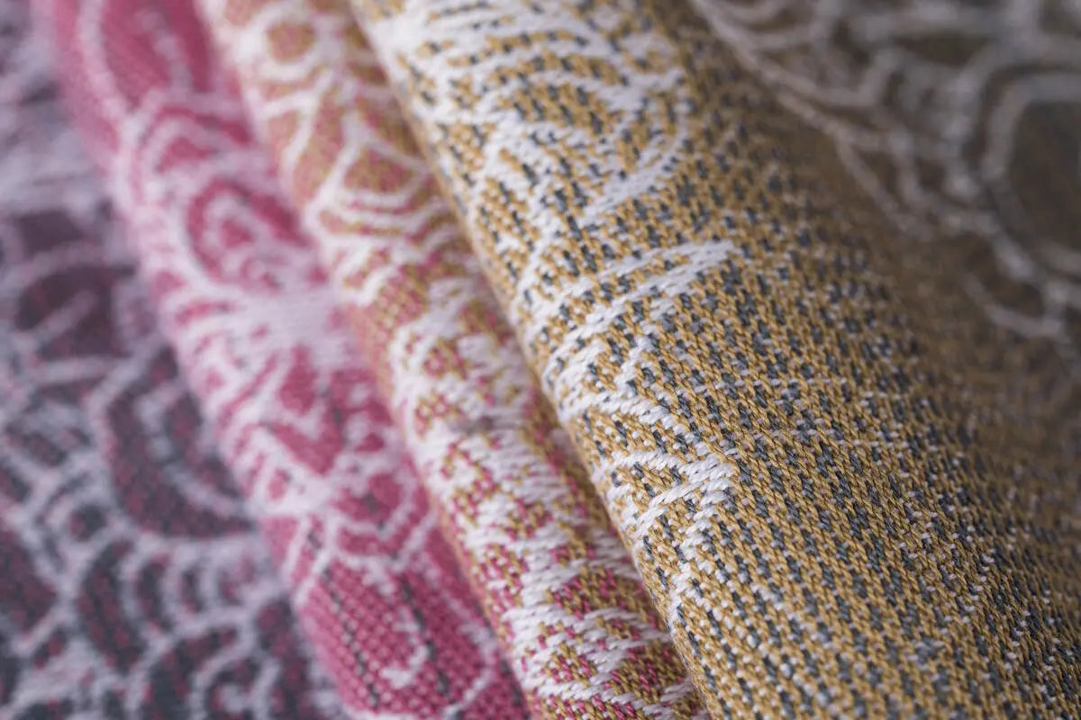 LennyUpGrade PRO Carrier, jacquard weave 100% cotton - WILD WINE - VINEYARD - Woven Baby Standard   lenny_upgrade_pro    #