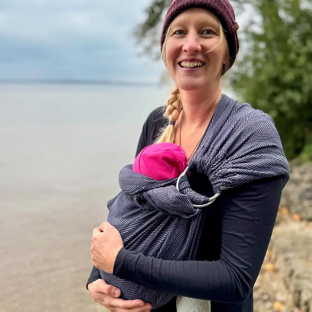 DIDYMOS DidySling Lisca Minos - Woven Baby 1R / Lisca Minos   Baby Wrap Slings > DidySling - Ring Sling    #