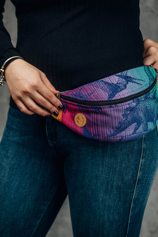 Waist Bag made of woven fabric, (100% cotton) - JURASSIC - NEW ERA - Woven Baby Title - Default Title   waist_bags    #