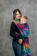 Baby Wrap, Jacquard Weave (100% cotton) - JURASSIC - NEW ERA