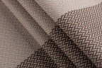 My First Baby Sling, Herringbone Weave (100% cotton) - LITTLE HERRINGBONE BABY CAFFE LATTE (grade B) - Woven Baby S - 5   long_woven_wraps    #