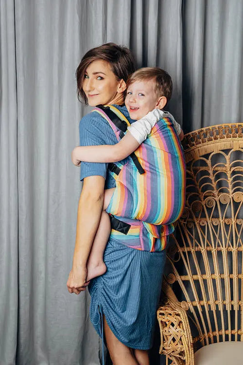 LennyPreschool Carrier, broken - twill weave 100% cotton - LUNA - Woven Baby Preschool   lenny_preschool    #