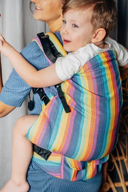LennyPreschool Carrier, broken - twill weave 100% cotton - LUNA - Woven Baby Preschool   lenny_preschool    #