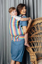 LennyPreschool Carrier, broken - twill weave 100% cotton - LUNA - Woven Baby Preschool   lenny_preschool    #