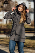 Softshell Babywearing Coat- Grey - Woven Baby XL   softshell_babywearing_coats    #