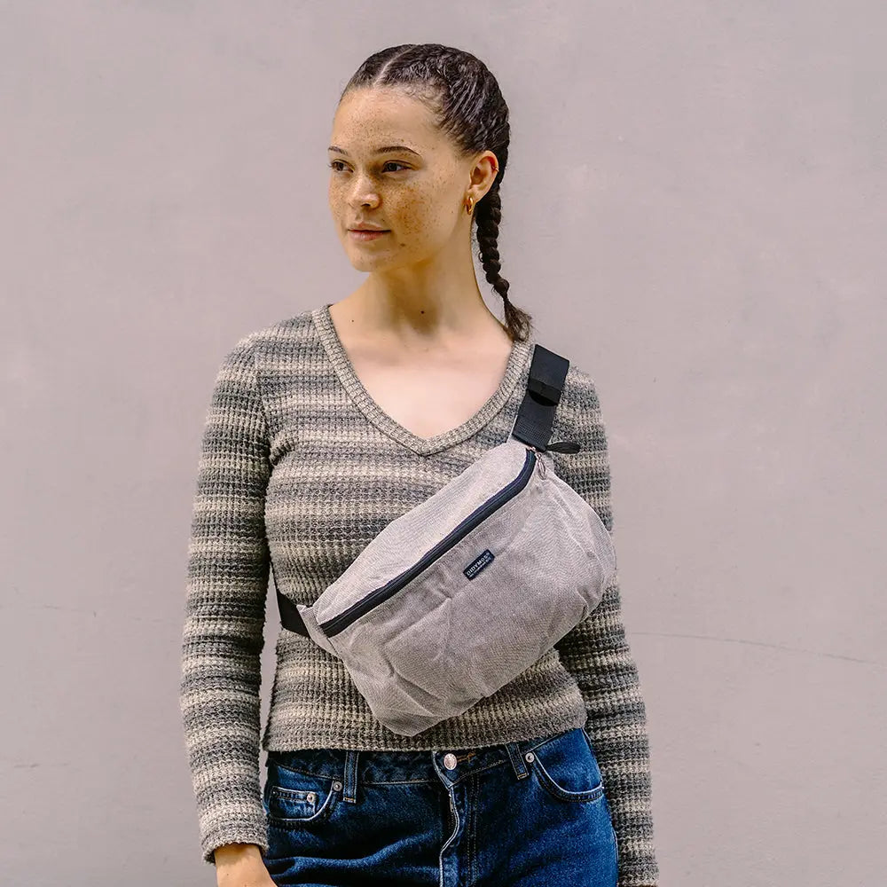 DIDYMOS Moon Bag Hope - Woven Baby One Size / Silver   Accessories > Bags & Co. > Moon Bags    #