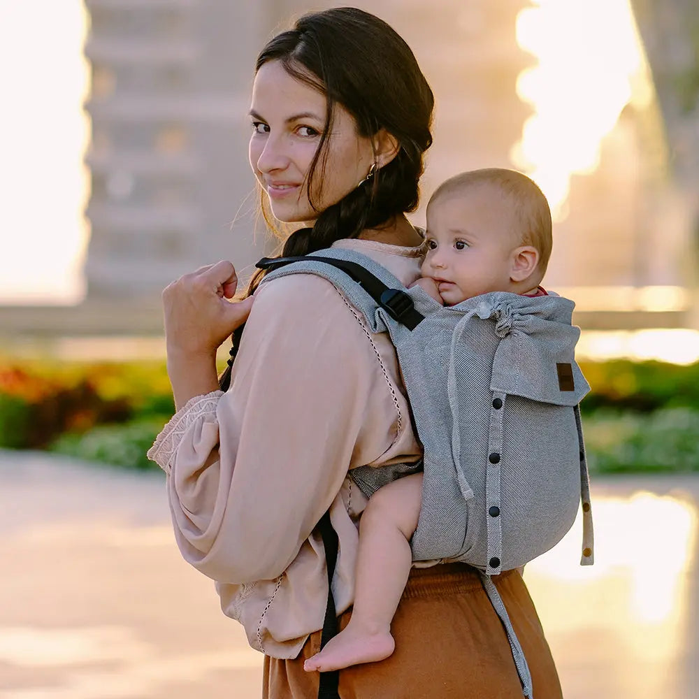 DIDYMOS DidyGo Onbuhimo - Woven Baby One Size / Silver   Baby Carriers > Fullbuckle Carrier > Didy Onbuhimo    #