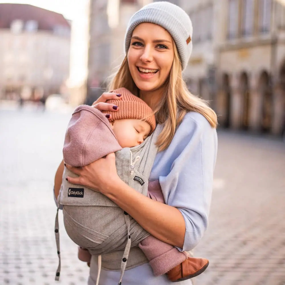 DIDYMOS DidyKlick - Woven Baby One Size / Silver   Baby Carriers > Halfbuckle Carrier > DidyKlick    #