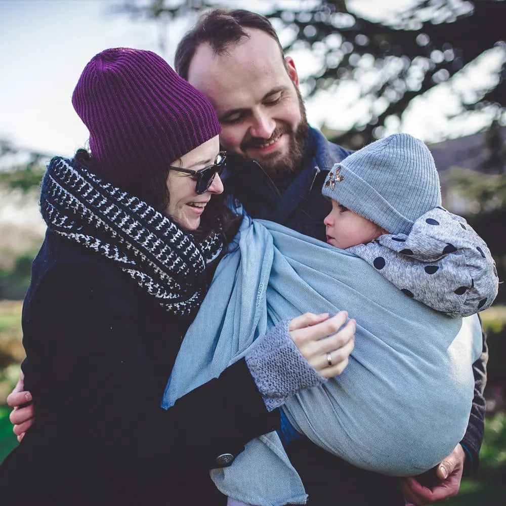 DIDYMOS DidySling Ocean size 1R - Woven Baby 1R / Ocean   Baby Wrap Slings > DidySling - Ring Sling    #