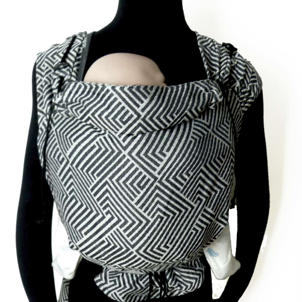 DIDYMOS DidyTai - Woven Baby One Size / Metro Monochrom   % Sale    #