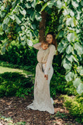 Baby Wrap, Jacquard Weave (50% cotton, 50% bamboo viscose) - INFINITY - GOLDEN HOUR