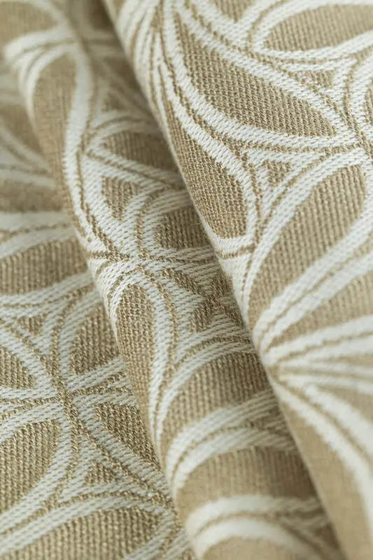 LennyUpGrade Carrier, jacquard weave, 50% cotton, 50% bamboo viscose - INFINITY - GOLDEN HOUR - Woven Baby Standard   lenny_upgrade    #
