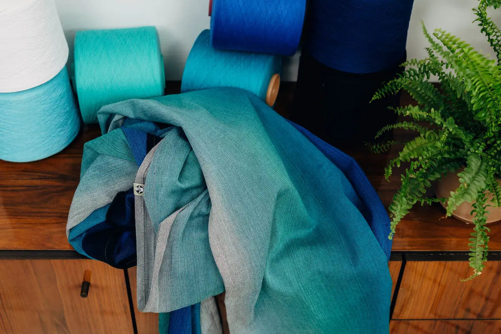 Baby Sling, Broken Twill Weave, (100% cotton) - AIRGLOW (grade B) - Woven Baby M - 6   long_woven_wraps    #