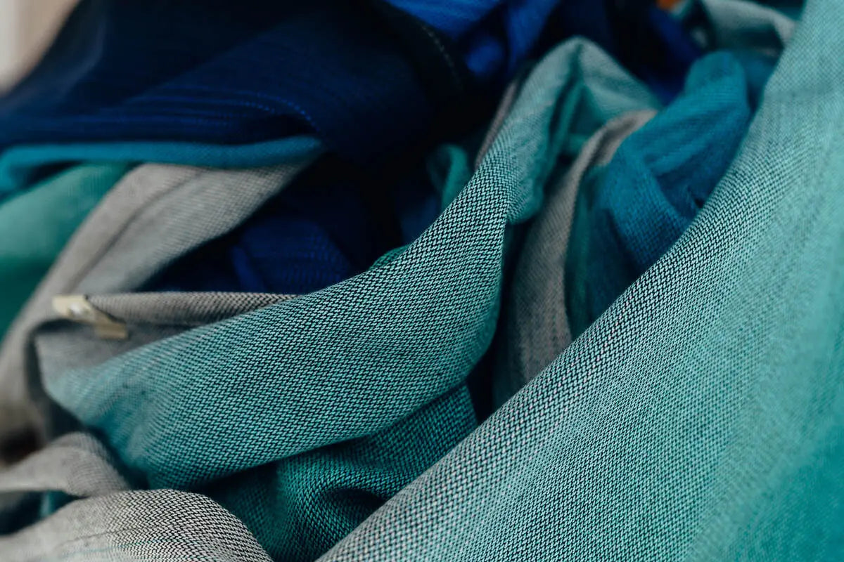 Baby Sling, Broken Twill Weave, (100% cotton) - AIRGLOW (grade B) - Woven Baby M - 6   long_woven_wraps    #