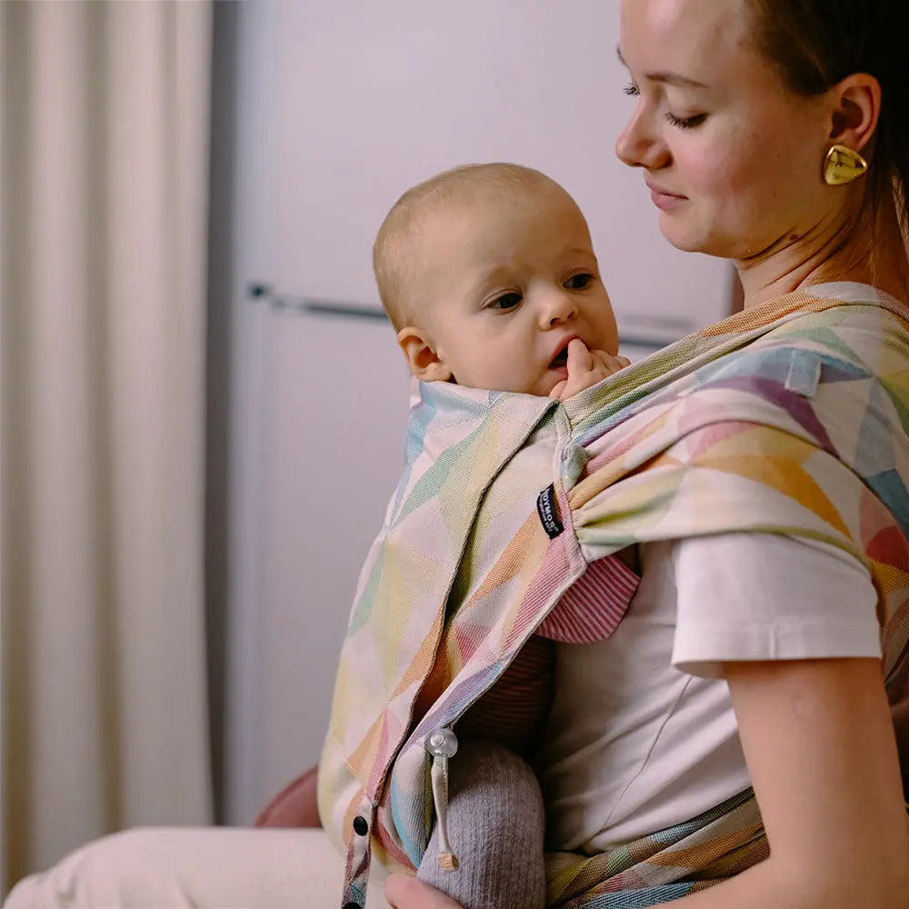 DIDYMOS DidyKlick Toddler - Woven Baby One Size / Zephyr   Baby Carriers > Halfbuckle Carrier > DidyKlick 4u Toddler    #