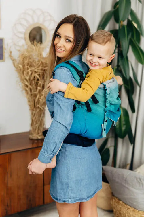 LennyPreschool Carrier, broken - twill weave 100% cotton - AIRGLOW - Woven Baby Preschool   lenny_preschool    #