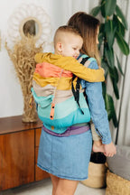 LennyPreschool Carrier, broken - twill weave 100% cotton - PASTELS - Woven Baby Preschool   lenny_preschool    #