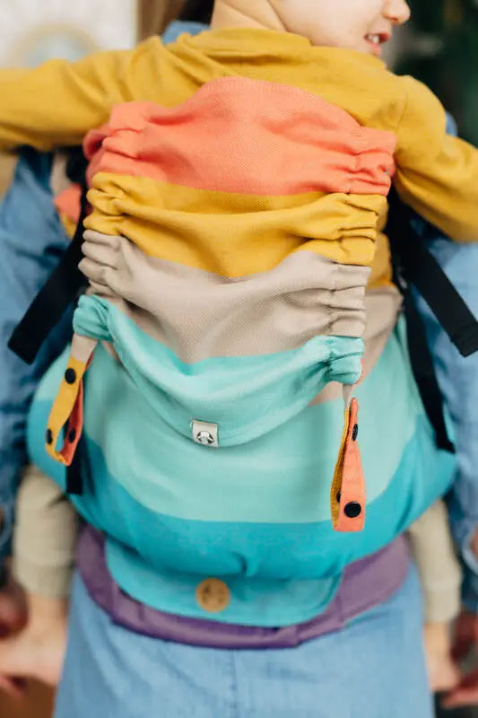 LennyPreschool Carrier, broken - twill weave 100% cotton - PASTELS - Woven Baby Preschool   lenny_preschool    #