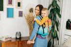 LennyPreschool Carrier, broken - twill weave 100% cotton - PASTELS - Woven Baby Preschool   lenny_preschool    #
