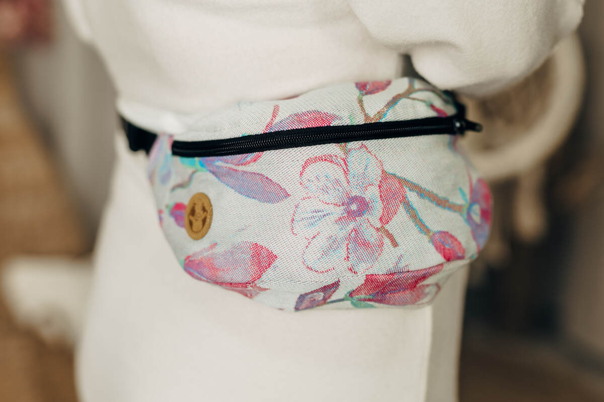 Waist Bag made of woven fabric, (100% cotton) - MAGNOLIA - Woven Baby Title - Default Title   waist_bags    #