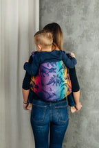 Lenny Buckle Onbuhimo PRO baby carrier, jacquard weave (100% cotton) - JURASSIC - NEW ERA (grade B) - Woven Baby Preschool   buckle_onbu_pro_carriers    #