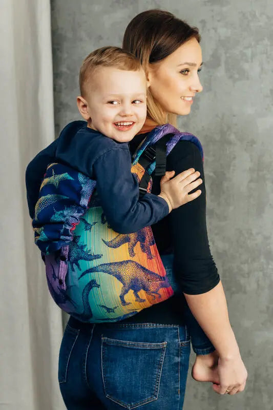 Lenny Buckle Onbuhimo PRO baby carrier, jacquard weave (100% cotton) - JURASSIC - NEW ERA (grade B) - Woven Baby Preschool   buckle_onbu_pro_carriers    #