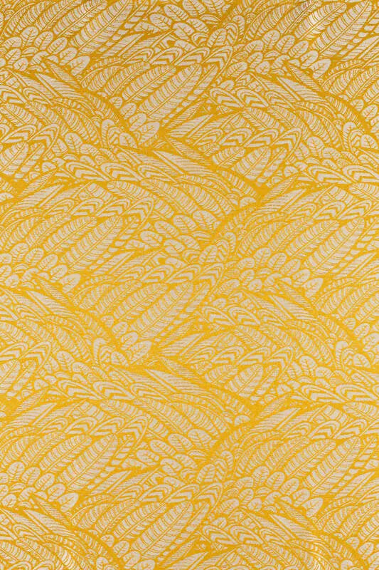 LennyPreschool Carrier, jacquard weave (100% bamboo viscose) - WILD SOUL - AURUM - Woven Baby Preschool   lenny_preschool    #