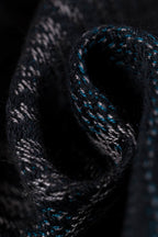 Baby Wrap, Jacquard Weave (54% cotton, 46% TENCEL™ Lyocell) - RAINFOREST - NOCTURNAL (grade B) - Woven Baby Size - M   long_woven_wraps    #