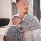 DIDYMOS DidySling Piqué Monochrome - Woven Baby 1R / Piqué Monochrome   Baby Wrap Slings > DidySling - Ring Sling    #