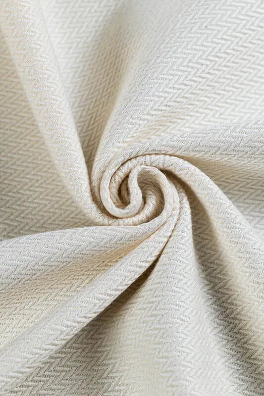 Baby Sling, Herringbone Weave (100% cotton) - LITTLE HERRINGBONE LUCE - Woven Baby XS - 4   long_woven_wraps    #