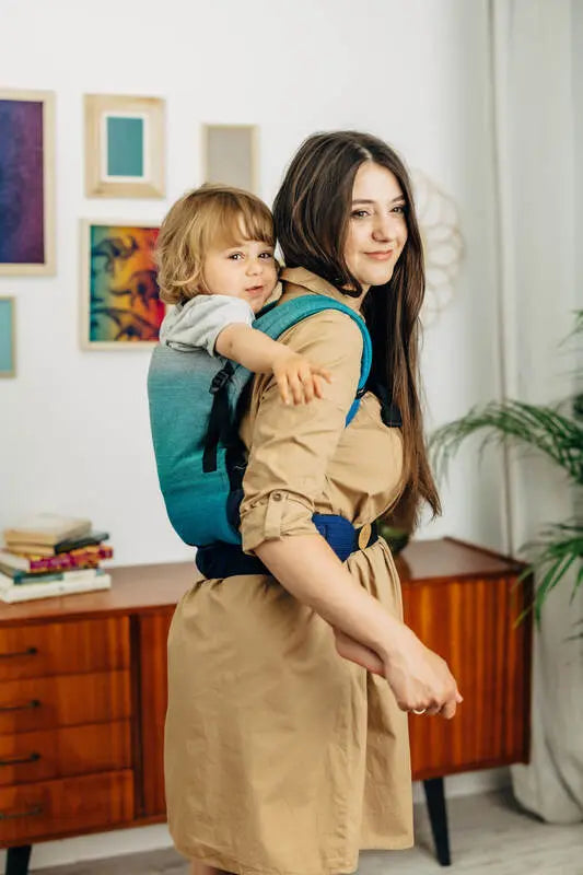 LennyLight Carrier, broken-twill weave 100% cotton - AIRGLOW - Woven Baby Size - Standard   lenny_light    #
