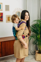 LennyLight Carrier, jacquard weave 100% cotton - JURASSIC - NEW ERA - Woven Baby Standard   lenny_light    #