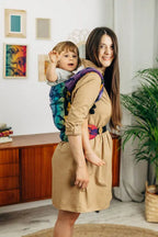LennyLight Carrier, jacquard weave 100% cotton - JURASSIC - NEW ERA - Woven Baby Standard   lenny_light    #