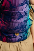 LennyLight Carrier, jacquard weave 100% cotton - JURASSIC - NEW ERA - Woven Baby Standard   lenny_light    #
