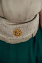 LennyLight Carrier, broken-twill weave 100% cotton - PEANUT BUTTER (grade B) - Woven Baby Standard   lenny_light    #