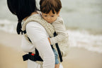 LennyLight Carrier, jacquard weave 50% cotton, 50% bamboo viscose - INFINITY - GOLDEN HOUR - Woven Baby Standard   lenny_light    #