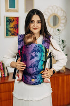 LennyLight Carrier, jacquard weave 100% cotton - JURASSIC - NEW ERA - Woven Baby Standard   lenny_light    #