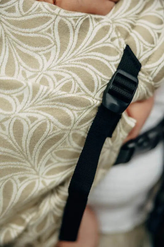 LennyLight Carrier, jacquard weave 50% cotton, 50% bamboo viscose - INFINITY - GOLDEN HOUR - Woven Baby Standard   lenny_light    #