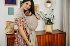 Baby Sling, Broken Twill Weave, (100% cotton) - PEANUT BUTTER (grade B) - Woven Baby M - 6   long_woven_wraps    #