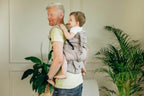 LennyPreschool Carrier, herringbone weave 100% cotton - LITTLE HERRINGBONE ALMOND - Woven Baby Preschool   lenny_preschool    #