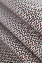 My First Baby Carrier - LennyUpGrade PRO, herringbone weave 100% cotton - LITTLE HERRINGBONE ALMOND - Woven Baby Standard   lenny_upgrade_pro    #