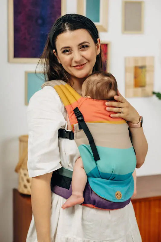 LennyLight Carrier, broken-twill weave 100% cotton - PASTELS - Woven Baby Standard   lenny_light    #