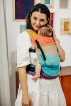 LennyLight Carrier, broken-twill weave 100% cotton - PASTELS - Woven Baby Standard   lenny_light    #