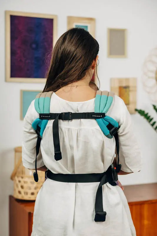 LennyLight Carrier, broken-twill weave 100% cotton - PASTELS - Woven Baby Size - Standard   lenny_light    #